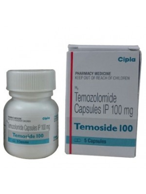 Temozolomide 100 mg. 5 capsules